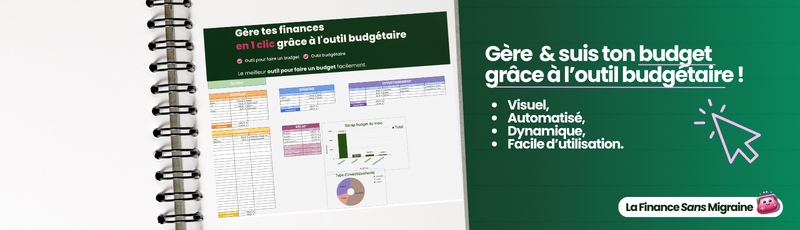 Gère et suis ton budget grâce à l'outil budgétaire 